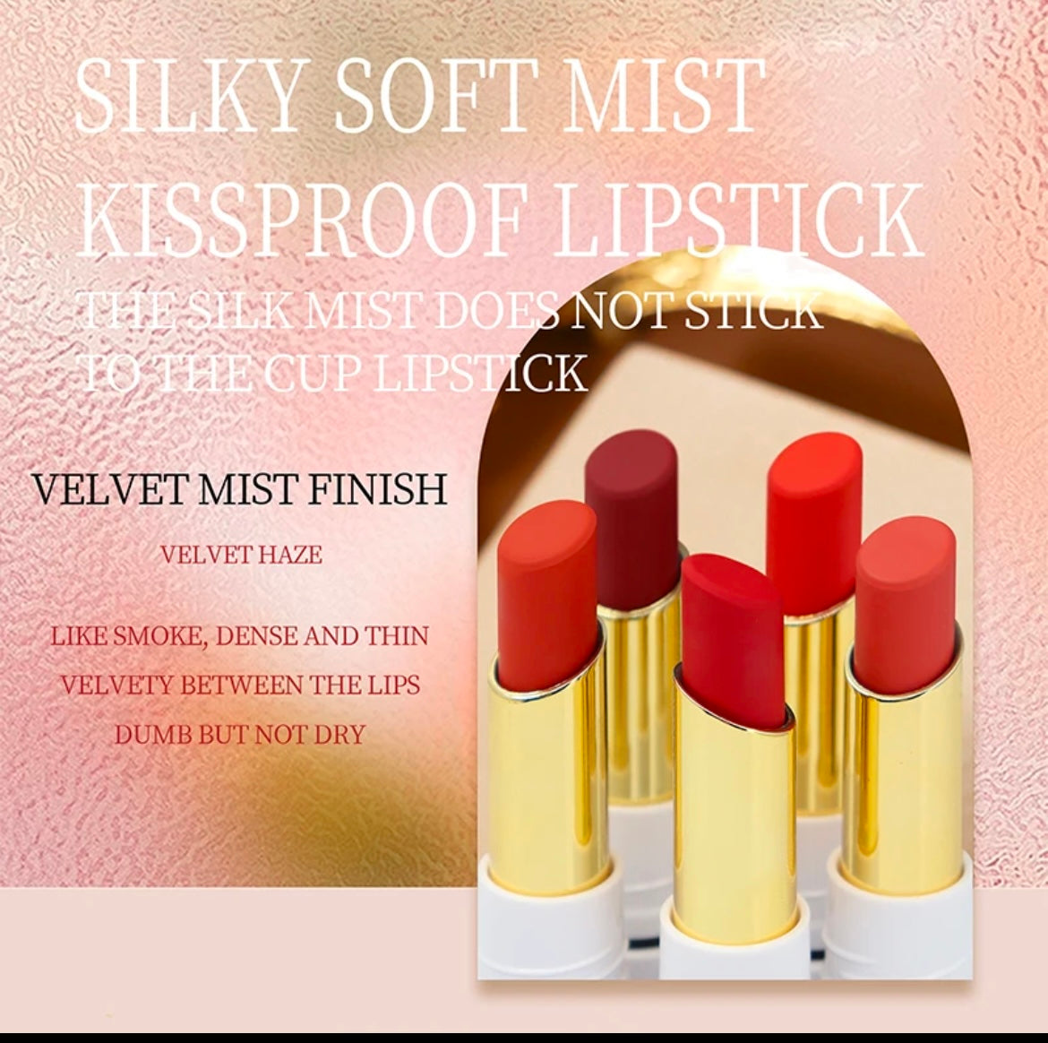 Korean Matte velvet lipstick