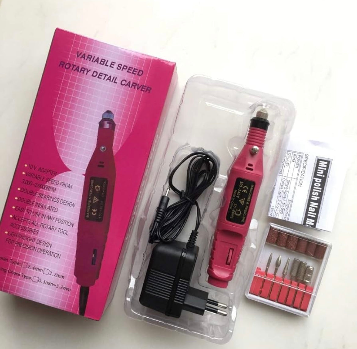 Máquina para uñas
